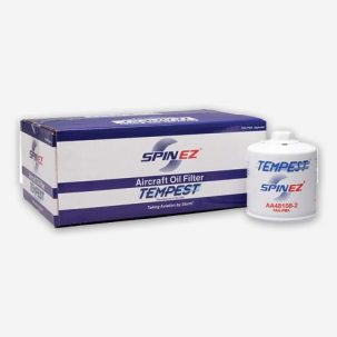 AA48108-2-6PK Tempest Aviation Spin EZ Spin-On Oil Filter (6 Pack)