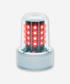 01-0771080-55 Red LED Aircraft Beacon/Anti-Collision Light (14 Volt) | Whelen Aerospace Technologies 71080 Series 7108055 | McFarlane Aviation 01077108055