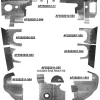 AA5B-PCOR ENGINE BAFFLE KIT, Powder Coat, ORG Seal | Airforms Inc.