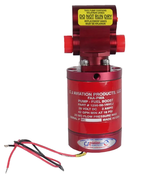1296-00-1NVCJ Fuel Pump - NEW CJ AVIATION