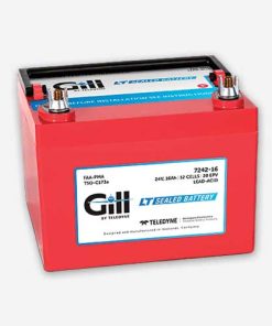 7242-16 Teledyne Gill LT Sealed 7000 Series (VRLA) Aircraft Battery