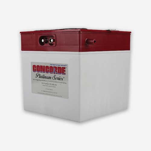 RG-380E/44 Concorde Platinum Series VRSLA Turbine Aircraft Battery
