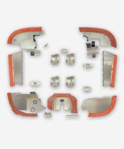 SR22-G2-PCOR Complete Cirrus SR22 Engine Baffle Kit, Powder Coat with Orange Standard Seals | Airforms Inc. | McFarlane Aviation SR22G2PCOR