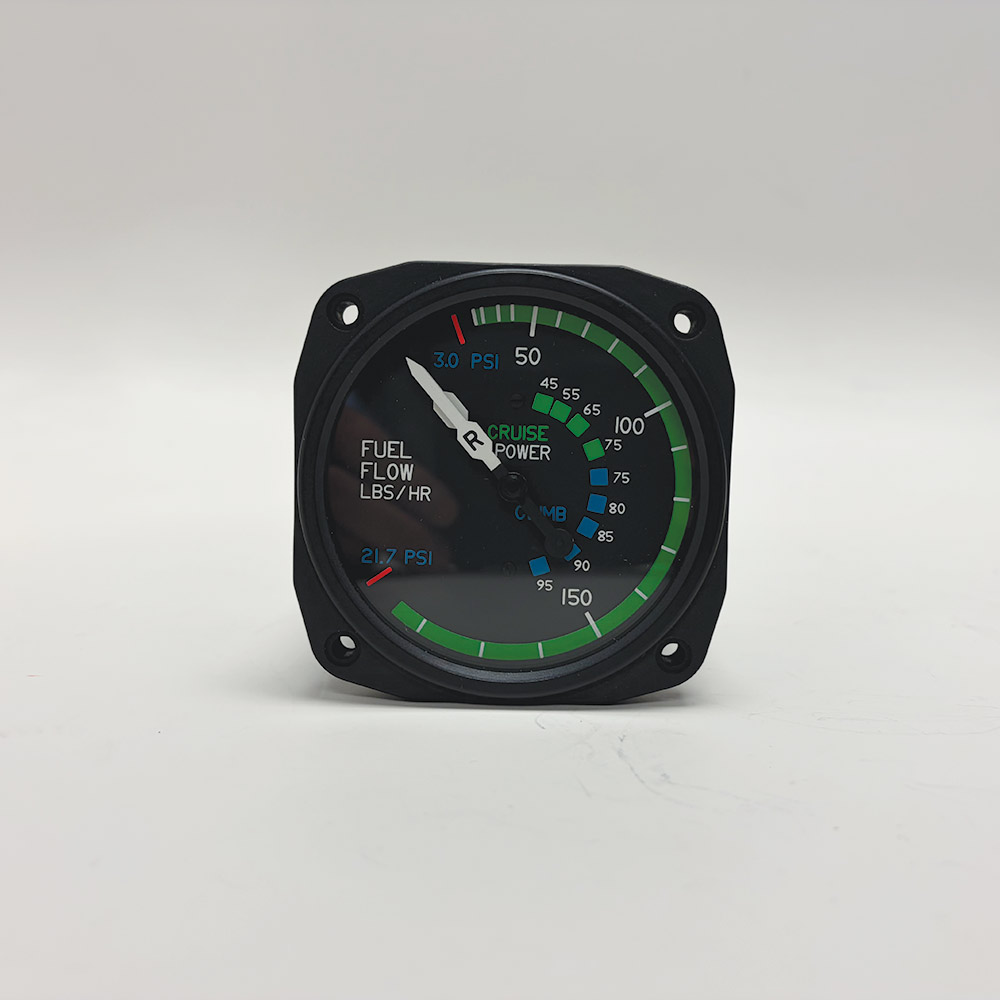 C662020-0101 Aircraft Dual Fuel Flow Indicator Gauge with 8130 | United Instruments | Sold Outright | C6620200101 - Image 2